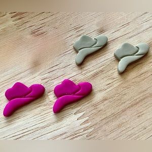Clay Cowboy Hat lightweight studs